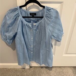 Karen Kane in the spirit peasant blouse size small, NWT